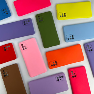 Capinha Para Samsung A71 / Capa Case Silicone Aveludada Colorida Forrada (CF26)
