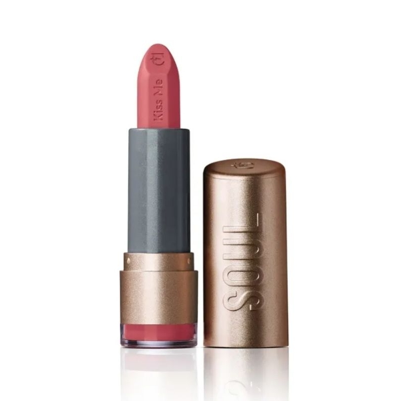 Batom Mate Rose Único SOUL Kiss Me 3,7g em Oferta na Shopee