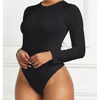 Body Gola Careca Manga Longa Segunda Pele