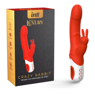 Vibrador Ponto G 12 Modos de Vibração Fun Rabbit Intt - Estimulador de Clitóris e Ponto G - Crazy Rabbit
