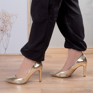 Scarpin Feminino Sapato Elegante Salto Bico Fino Luxo Moda