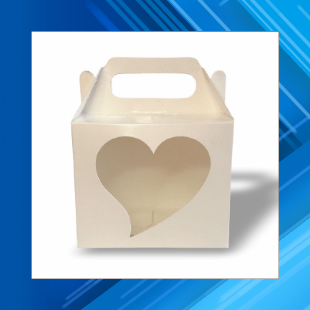 10 CAIXAS PARA CANECA COM VISOR CORAÇÃO SUBLIMAÇÃO GV