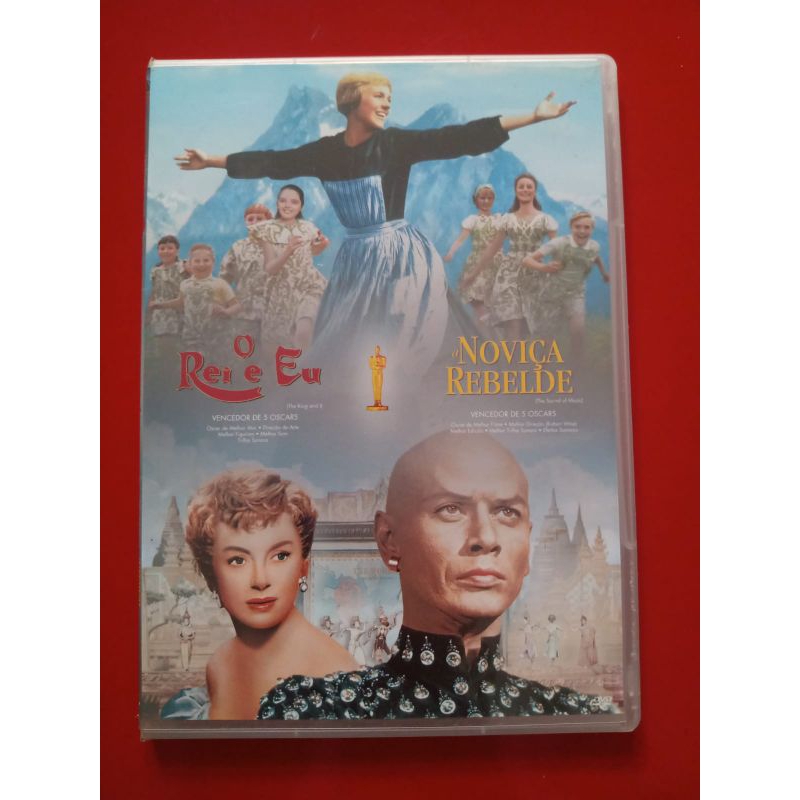 O Rei e Eu e A Noviça Rebelde DVD Original