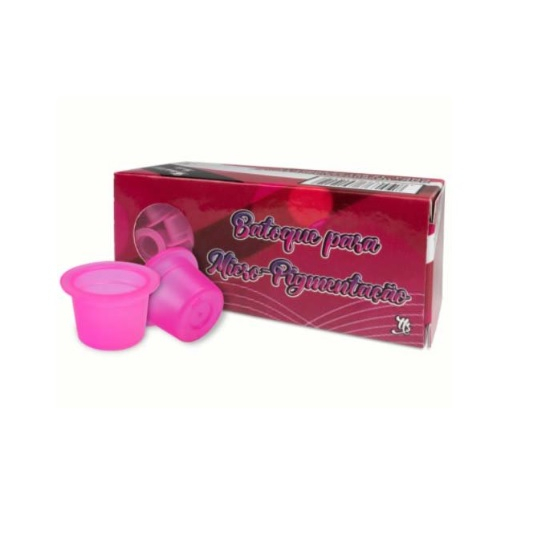 Batoque para MICRO PIGMENTAÇÃO TTs ROSA Cônico