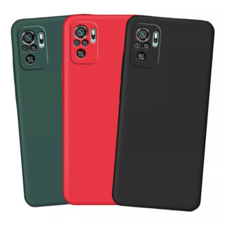 Capa Capinha Case Aveludada + Película de vidro 9D XIAOMI REDMI NOTE 10