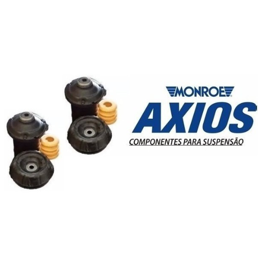 Par Kit Coxim Batente Coifa Amortecedor Dianteiro Agile - Axios em Oferta na Shopee