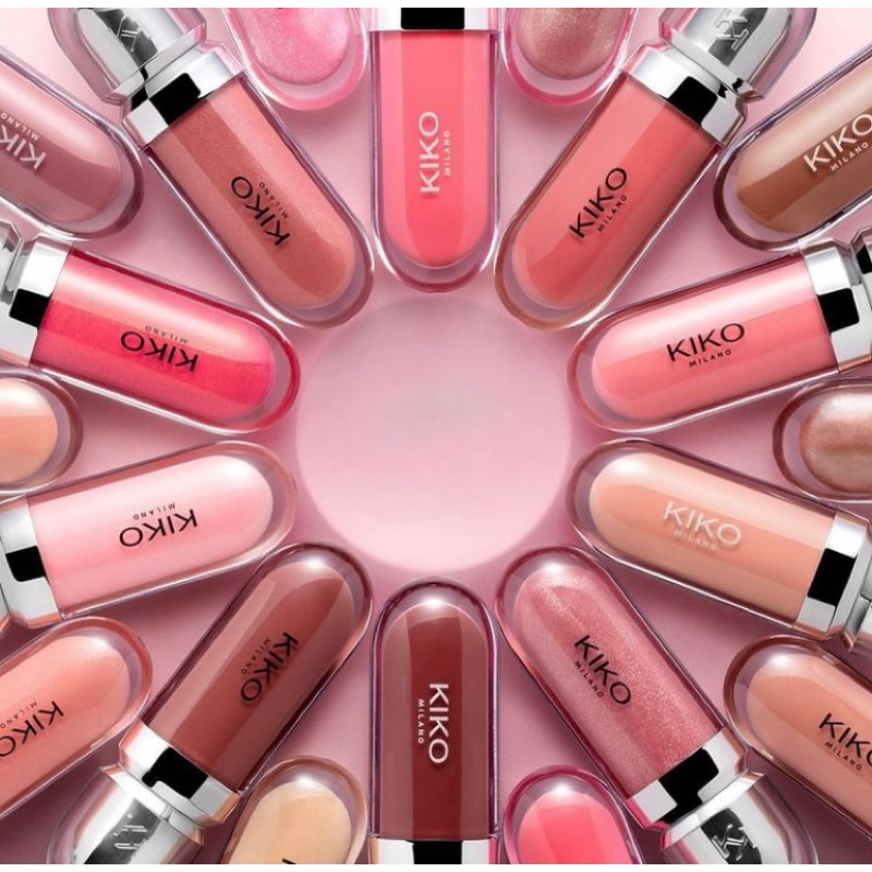 Kiko Milano 3D Hydra Lipgloss Gloss Labial Brilho Balm Hidratante