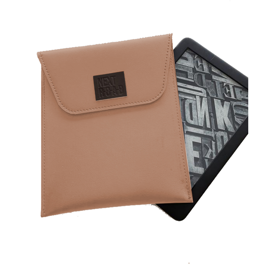Capa Case Para Kindle Couro Sintético Nude