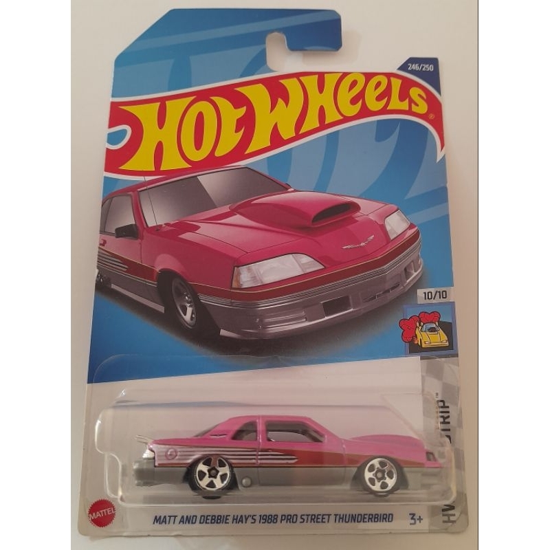 Hot wheels Matt and debbie hay's 1988 pro street Thunderbird
