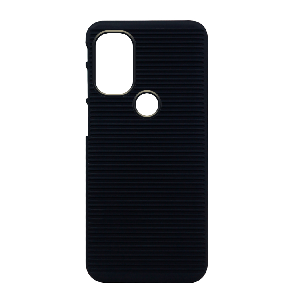 Capa Capinha Case Anti Impacto Escovada Preta para Lenovo Motorola Moto E20 XT2155 / Moto E40 XT2159  tela 6.5