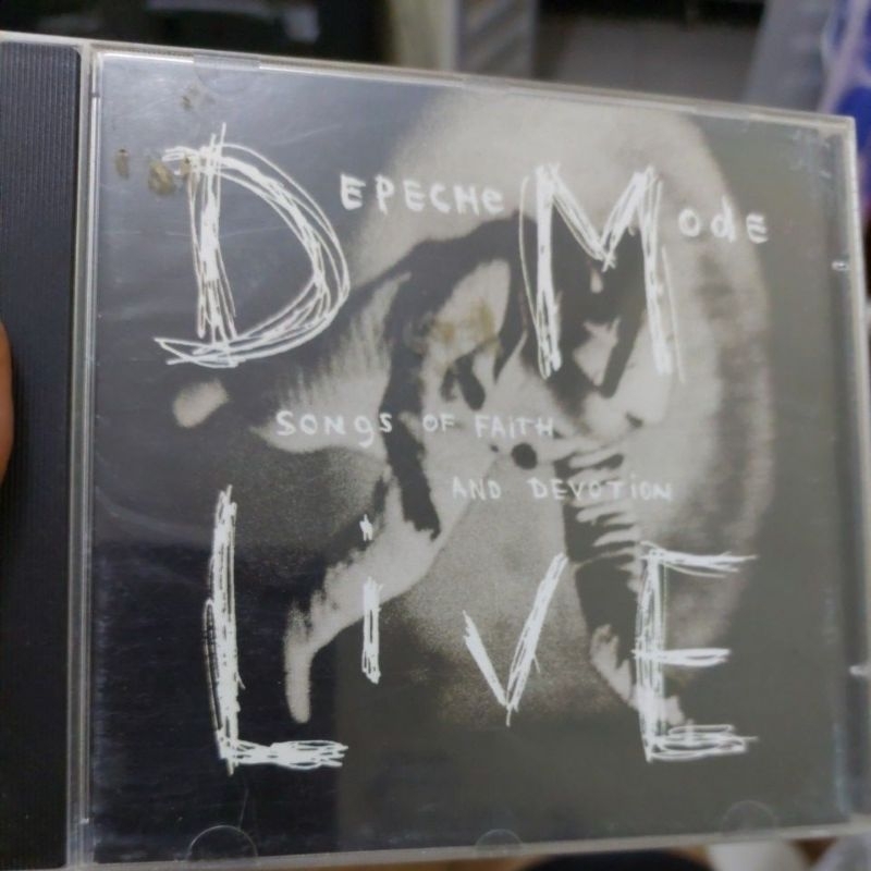 DEPECHE MODE LIVE SONGS OF FAITH AND DEVOTION CD USADO