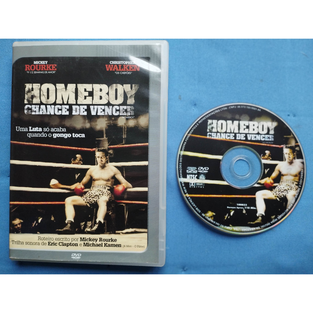 Dvd - Filme Homeboy Chance de Vencer