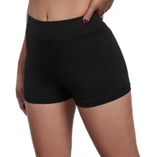 Shorts em suplex curto Feminino Fitness para o dia a dia em Oferta na Shopee
