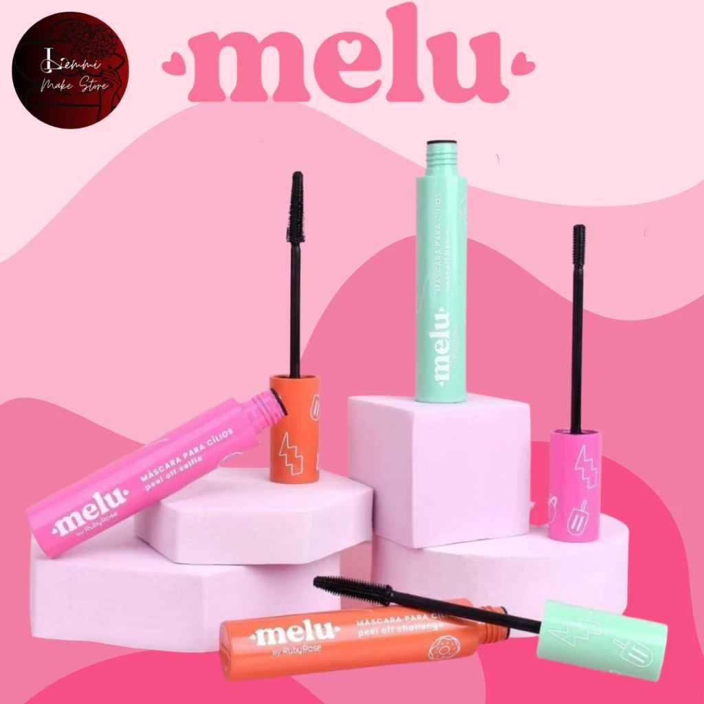 Mascara De Cilios Melu Ruby Rose Rimel Peel Off Alta Fixação — imagem 1