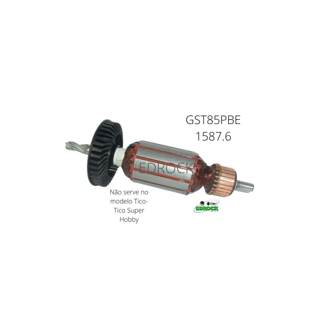 Induzido Para Serra Tico-Tico Bosch GST 85 PBE / 1587.6 - 110 Volts