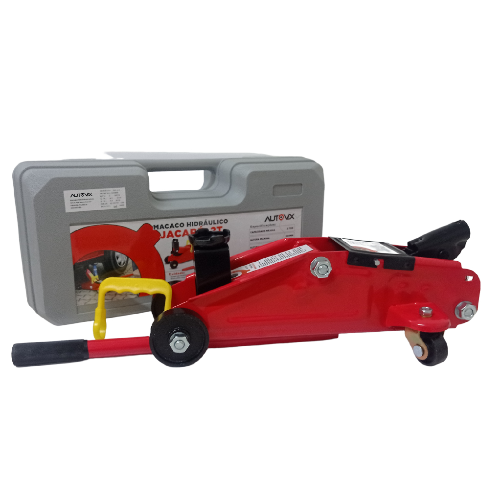 Macaco Hidráulico Tipo Jacaré Estepe Carro Tipo Jacaré 2 Toneladas Maleta Macaco Hidráulico Tipo Jacaré Estepe Carro Tipo Jacaré 2 Toneladas Maleta
