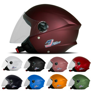 Capacete Moto Feminino Masculino Aberto Pro Tork New Liberty Three 3 Elite Viseira Cristal Móvel Várias Cores