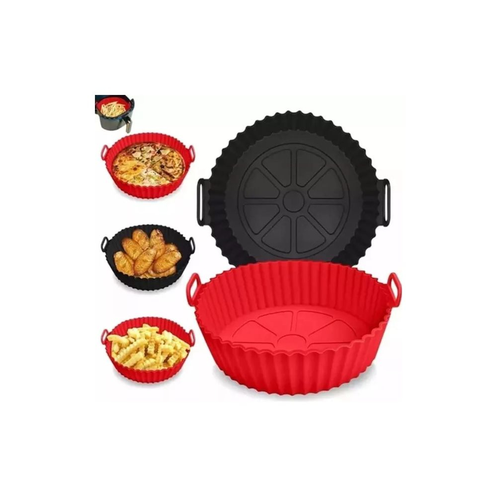 Forma de Air Fyer Micro Ondas Forno Redondo/Quadrado