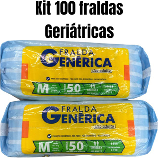 FRALDA GENÉRICA ADULTO  KIT COM 2 PACOTES NOVIDADE em Oferta na Shopee