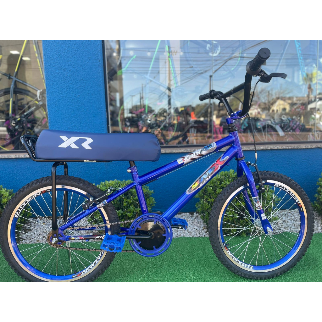 Bicicleta Infantil Masculina Aro 20 C/ Banco de Mobilete C/ Aros Aeros em Oferta na Shopee