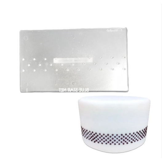 marcador poa blue star deocrador de bolo bolinha marcador para bolo kit confeiteiro kit confeitaria bolinha para enfeitar bolo cake confeitaria placa para bolo desenho para bolo marcador de acrilico para bolo