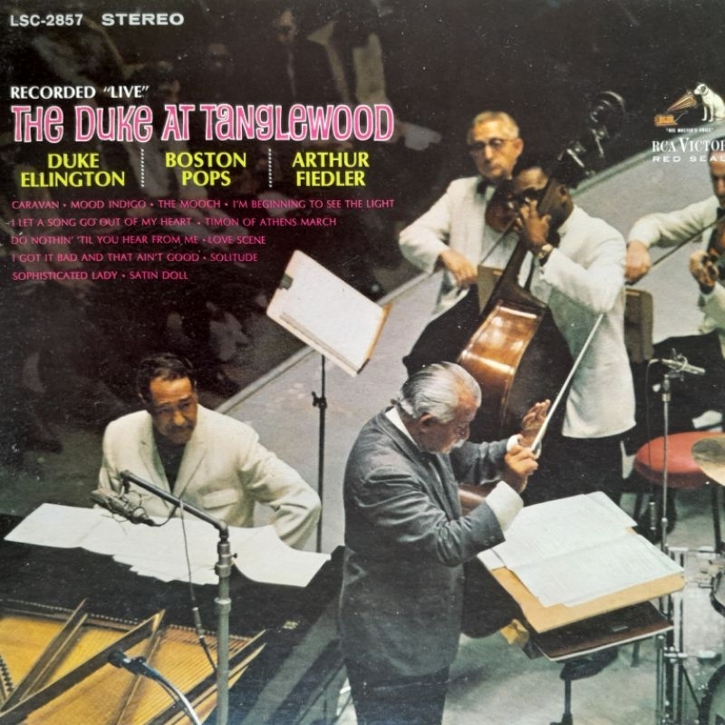 Duke Ellington Boston Pops Arthur Fiedler - The Duke At Tanglewood - lp importado - vinil