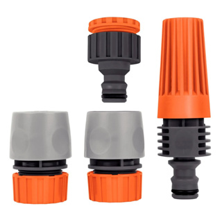 Kit Conjunto Irrigação 4 Pçs Engates e Esguicho Tramontina em Oferta na Shopee