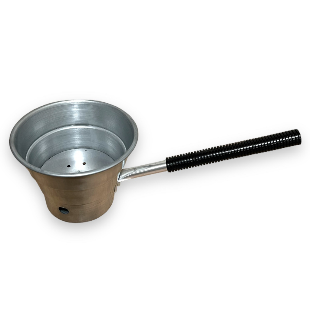 Turibulo Aluminio Com Cabo Panelinha Incensario Defumação Casa Terreiro em Oferta na Shopee