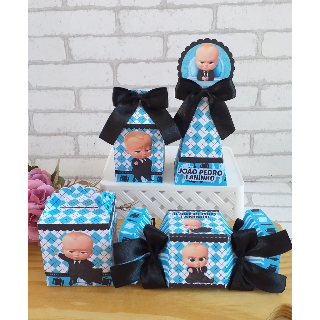 Kit Festa Poderoso Chefinho | Personalizados | Aniversários | Papelaria Personalizada | caixinhas | lembrancinhas