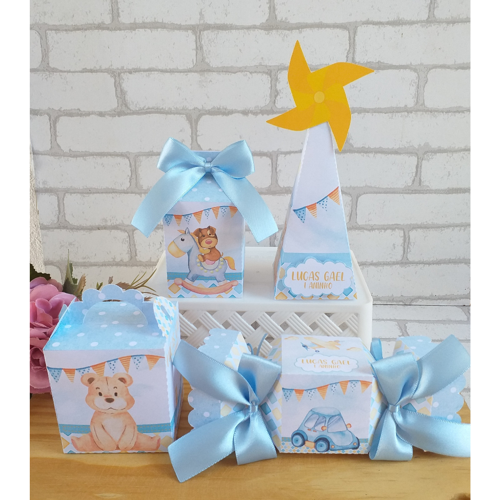Kit Festa Brinquedos | Personalizados | Aniversários | Papelaria Personalizada | caixinhas | Lembrancinhas