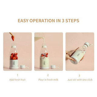 Espremedor Elétrico mini Misturador Multifuncional Portátil smoothie De Frutas Batedor