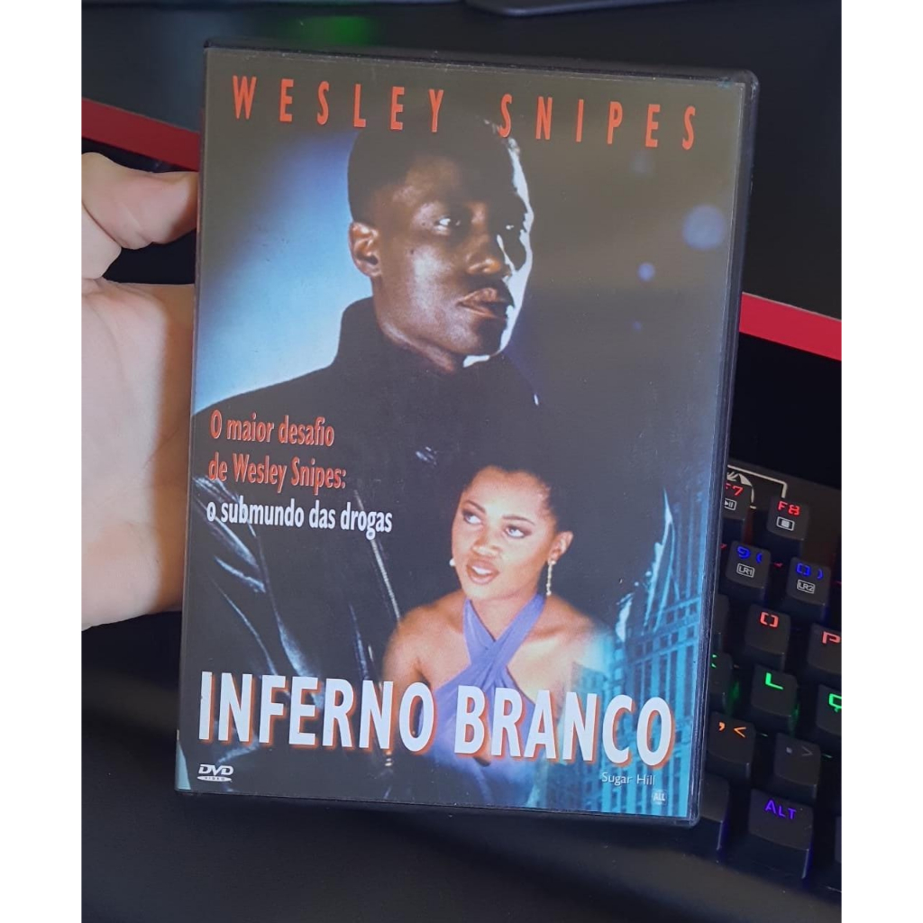 DVD Inferno Branco - Wesley Snipes! DUBLADO!
