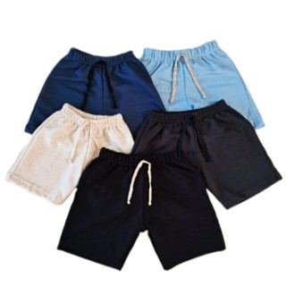 Kit 2 bermuda de moletom infantil shorts infantil.