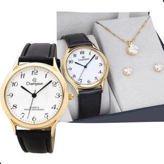Relógio Champion Feminino Pulseira em Couro CH22233M