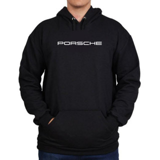 Blusa Moletom Preto Porsche Moletom Masculino Canguru Algodão Envio Imediato
