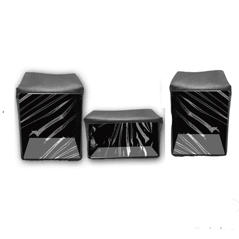 Capa para Mini system Sony Shake 77 Preta com Frente Transparente