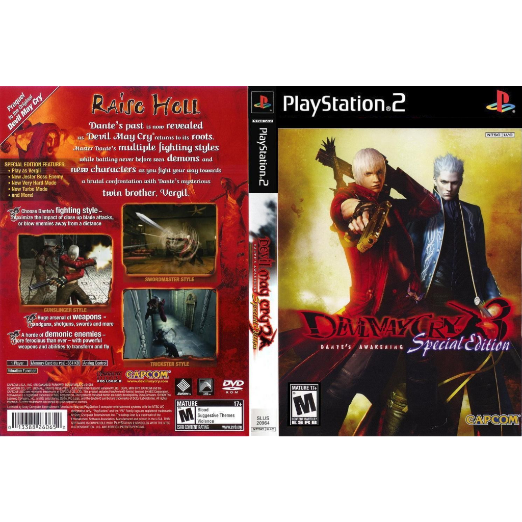 Devil May Cry 3 Playstation 2: Onde Comprar | BuscaProdutos