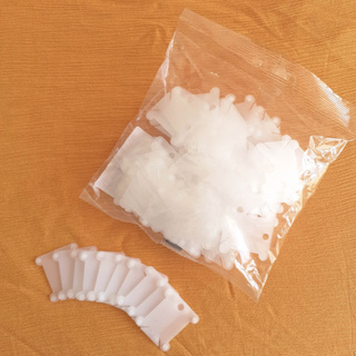 100 plaquinhas de enrolar meadas em Oferta na Shopee