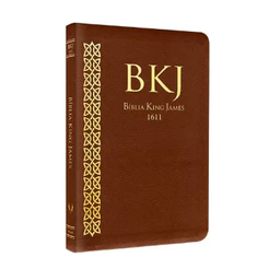 Bíblia King James Fiel 1611 BKJ - Ultrafina Marrom