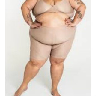 Short Ánagua Feminino Plus Size Evita Atrito