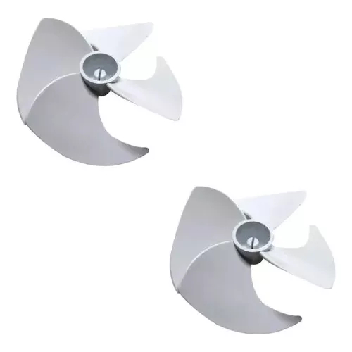 Kit 2 Hélice Ventilador Para Geladeira Electrolux 67493234