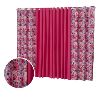Cortina Florata 2.00 x 1.40 Para Janela, Sala, Quarto, Cozinha, Escritório Decoração em Oferta na Shopee
