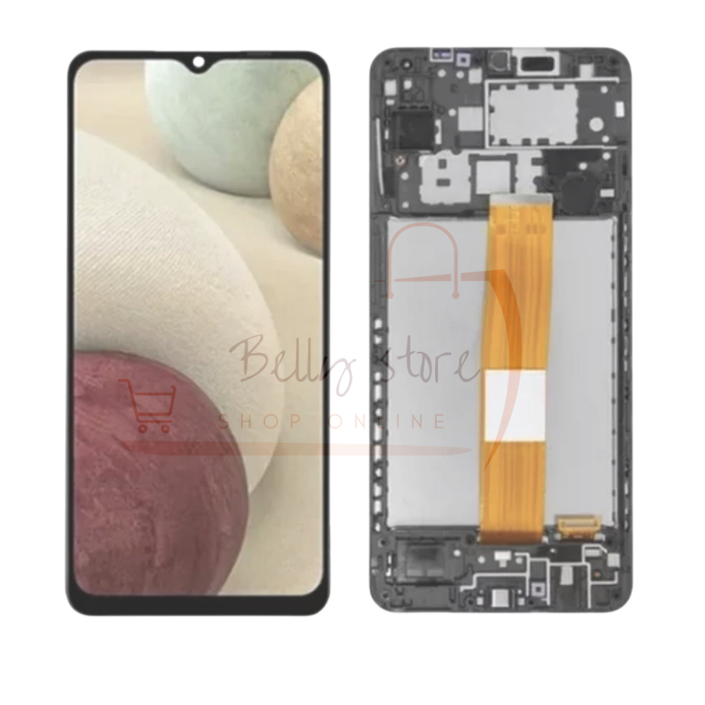 Tela Frontal Completa Compatível Com Galaxy A02 A12 A125