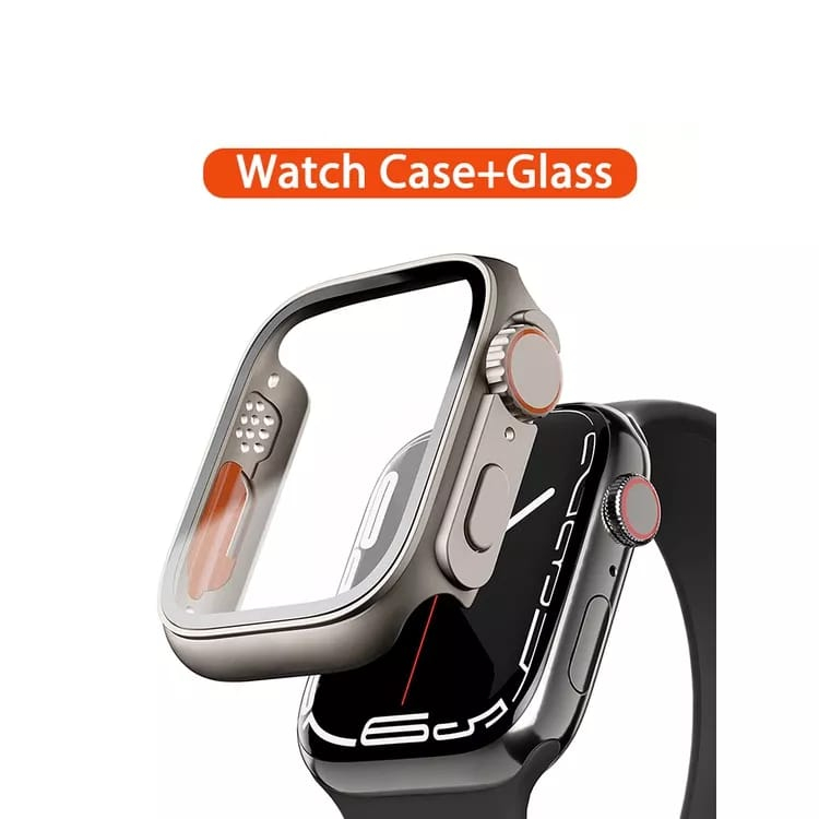 Capa Case Para Relogio Mudança Para Ultra Apple WatchVidro Temperado + Estojo 8 7 6 5 4 45mm 44/45 em Oferta na Shopee