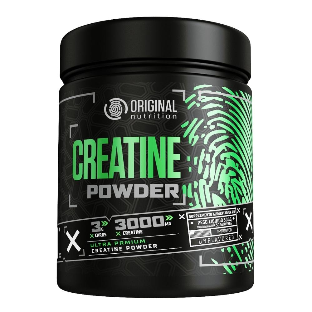 Creatina Turbo 300g Suplemento Creatina Monohidratada - Original Nutrition - Health