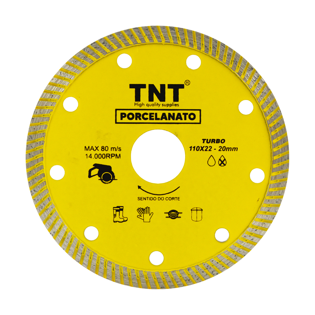 Disco Diamantado P/cortar Porcelanato Ultra Fino 1,2mm Corte Acabamento