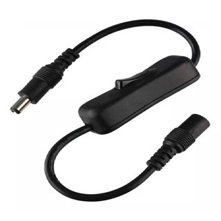 Interruptor Cabo Plug P4 Macho/fêmea Rabicho 12/24v Fita Led