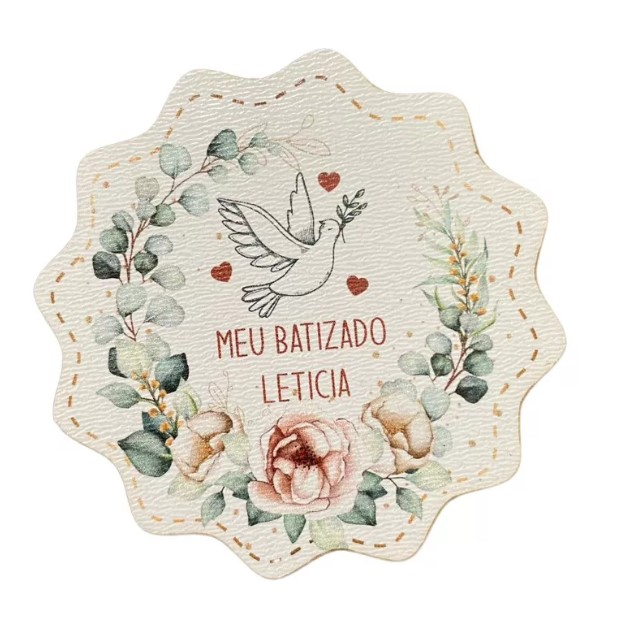 Lembrancinha Ima De Geladeira Batizado Mdf 20 Uni 01