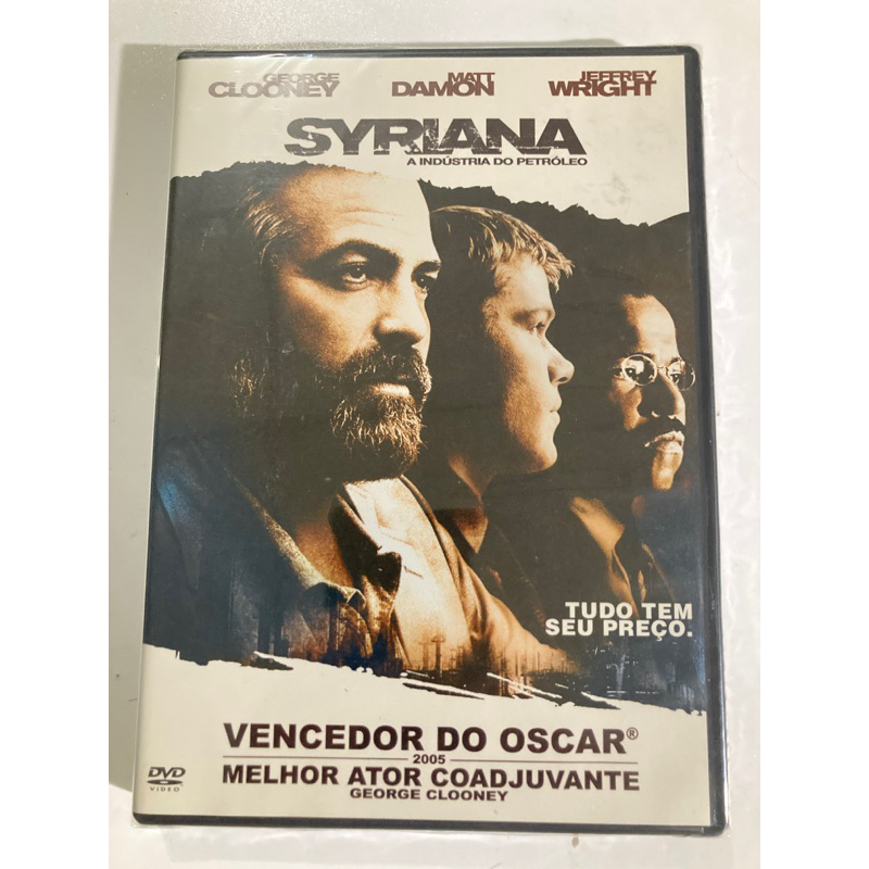DVD: Syriana - A Indústria do Petróleo com George Clooney, Matt Damon e Jeffrey Wright