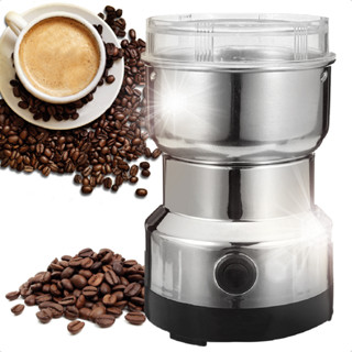 Moedor De Grãos Café Sementes Elétrico Automático De Aço Inoxidável 110v